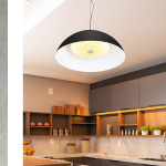 ΦΩΤΙΣΤΙΚΟ ΚΡΕΜΑΣΤΟ LED 30W D45*H120CM ΜΑΥΡΟ 3CCT ARTE ILLUMINA - Image 2