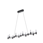 ΦΩΤΙΣΤΙΚΟ ΚΡΕΜΑΣΤΟ ΑΛΟΥΜΙΝΙO LED 58W 3480Lm 3000K 1200X1500mm ΜΑΥΡΟ-ΧΡΥΣΟ ARTE ILLUMINA VELAS - Image 2