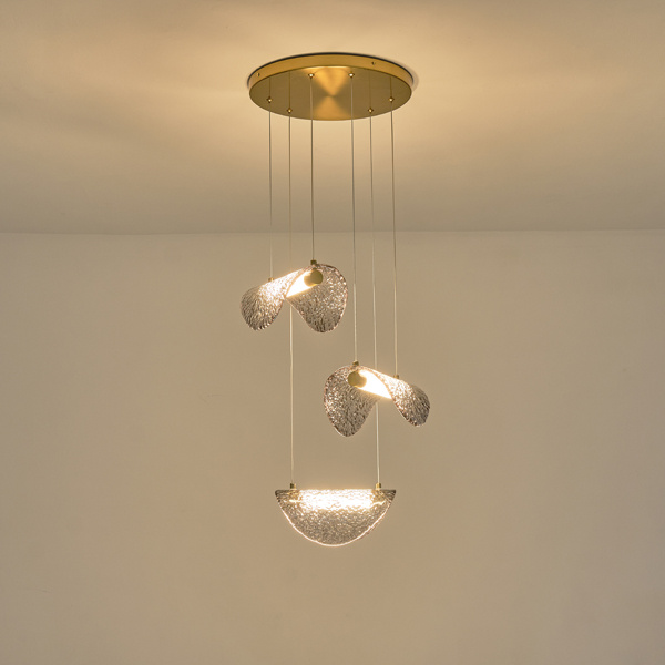 ΦΩΤΙΣΤΙΚΟ ΚΡΕΜΑΣΤΟ ΑΛΟΥΜΙΝΙΟ 6W 468Lm 3000K Φ425mm ΜΠΡΟΝΖΕ-ΓΚΡΙ ARTE ILLUMINA ISOLA - Image 3