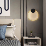 ΑΠΛΙΚΑ ΤΟΙΧΟΥ AΛΟΥΜΙΝΙΟΥ LED 9W 702Lm 3000K 300Χ340mm ΜΑΥΡΟ-ΜΠΡΟΝΖΕ ARTE ILLUMINA AERO - Image 2