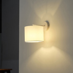 ΑΠΛΙΚΑ ΤΟΙΧΟΥ ΥΦΑΣΜΑ 1XE14 MAX 8W 265Χ200Χ235mm ΛΕΥΚO ARTE ILLUMINA CLOUD - Image 3