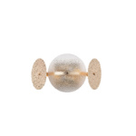 ΑΠΛΙΚΑ ΤΟΙΧΟΥ 2XE14 MAX 8W 160Χ330Χ180mm ΧΡΥΣΟ ARTE ILLUMINA GLOW - Image 2