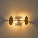 ΑΠΛΙΚΑ ΤΟΙΧΟΥ 2XE14 MAX 8W 160Χ330Χ180mm ΧΡΥΣΟ ARTE ILLUMINA GLOW - Image 3