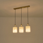 ΦΩΤΙΣΤΙΚΟ ΚΡΕΜΑΣΤΟ 3ΦΩΤΟ 3XE14 ΜΑΧ  15w 570X130X1000mm ARTE ILLUMINA VERONA - Image 3