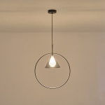 ΦΩΤΙΣΤΙΚΟ ΚΡΕΜΑΣΤΟ ΓΥΑΛΙ G9 MAX 25W 410X180+1200mm ΦΙΜΕ ARTE ILLUMINA DELTA - Image 3