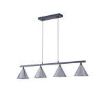 ΦΩΤΙΣΤΙΚΟ ΚΡΕΜΑΣΤΟ ΓΥΑΛΙ 4ΦΩΤΟ G9 MAX 4x10W 1080x1410mm ΦΙΜΕ ARTE ILLUMINA DELTA - Image 2