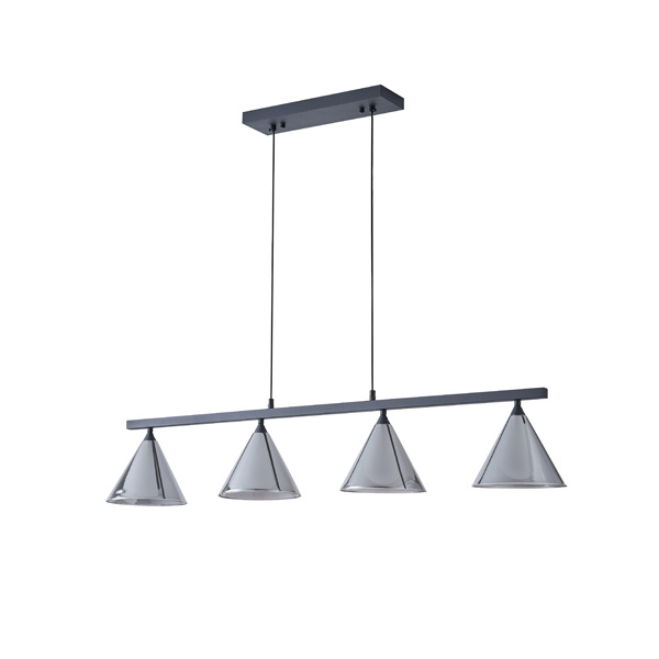 ΦΩΤΙΣΤΙΚΟ ΚΡΕΜΑΣΤΟ ΓΥΑΛΙ 4ΦΩΤΟ G9 MAX 4x10W 1080x1410mm ΦΙΜΕ ARTE ILLUMINA DELTA - Image 2