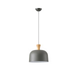 ΦΩΤΙΣΤΙΚΟ ΚΡΕΜΑΣΤΟ ΜΕΤΑΛΛΟ 1XΕ27 Max15w 270X1300mm ΓΚΡΙ ARTE ILLUMINA SMOOTH - Image 2
