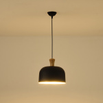 ΦΩΤΙΣΤΙΚΟ ΚΡΕΜΑΣΤΟ ΜΕΤΑΛΛΟ 1XΕ27 Max15w 270X1300mm ΜΑΥΡΟ ARTE ILLUMINA SMOOTH - Image 3