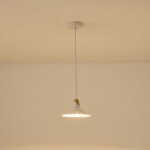 ΦΩΤΙΣΤΙΚΟ ΚΡΕΜΑΣΤΟ ΜΕΤΑΛΛΟ 1XE27 Max15w 180X1140mm AΣΠΡΟ ARTE ILLUMINA CHROMA - Image 3