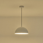 ΦΩΤΙΣΤΙΚΟ ΚΡΕΜΑΣΤΟ ΜΕΤΑΛΛΟ 1ΧΕ27 ΜΑX  15w 350Χ1200mm ΛΕΥΚΟ ARTE ILLUMINA IAVA - Image 3