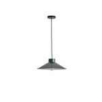 ΦΩΤΙΣΤΙΚΟ ΚΡΕΜΑΣΤΟ ΜΟΝΟΦΩΤΟ 1XΕ27 Max15w 360X1150mm ΓΥΑΛΙΣΤΕΡΟ ΣΚΟΥΡΟ ΠΡΑΣΙΝΟ ARTE ILLUMINA NELI - Image 2
