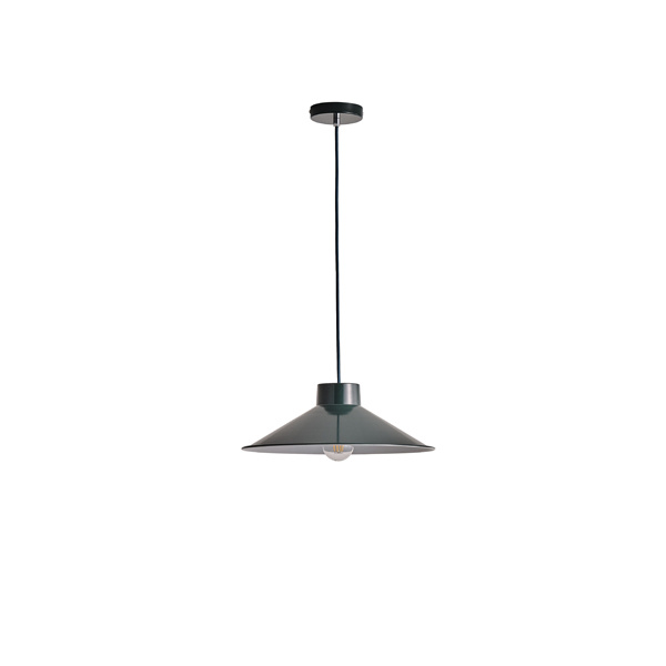 ΦΩΤΙΣΤΙΚΟ ΚΡΕΜΑΣΤΟ ΜΟΝΟΦΩΤΟ 1XΕ27 Max15w 360X1150mm ΓΥΑΛΙΣΤΕΡΟ ΣΚΟΥΡΟ ΠΡΑΣΙΝΟ ARTE ILLUMINA NELI - Image 2
