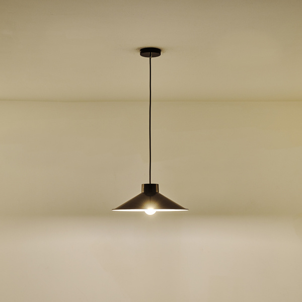 ΦΩΤΙΣΤΙΚΟ ΚΡΕΜΑΣΤΟ ΜΟΝΟΦΩΤΟ 1XΕ27 Max15w 360X1150mm ΓΥΑΛΙΣΤΕΡΟ ΣΚΟΥΡΟ KOKKINO ARTE ILLUMINA NELI - Image 3