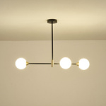 ΦΩΤΙΣΤΙΚΟ ΚΡΕΜΑΣΤΟ ΓΥΑΛΙ 3ΦΩΤΟ 3XG9 MAX 10W 850x570m ΜΑΥΡΟ ARTE ILLUMINA POOLS - Image 3