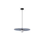 ΦΩΤΙΣΤΙΚΟ ΚΡΕΜΑΣΤΟ ΜΕΤΑΛΛΟ-ΥΦΑΣΜΑ 1XG9 MAX 10W Φ480mm ΜΑΥΡΟ ARTE ILLUMINA PIRUETTE - Image 2