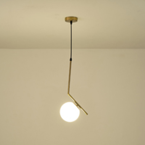 ΦΩΤΙΣΤΙΚΟ ΚΡΕΜΑΣΤΟ ΓΥΑΛΙ 1XE27 Max15w 220X150X1460mm ΛΕΥΚΟ ARTE ILLUMINA ORBA - Image 3