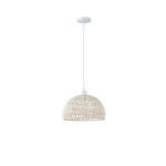 ΦΩΤΙΣΤΙΚΟ ΚΡΕΜΑΣΤΟ ΡΑΤΤΑΝ 1XE27 Max15w 300X1270mm ΛΕΥΚΟ ARTE ILLUMINA VENTO - Image 2