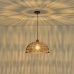 ΦΩΤΙΣΤΙΚΟ ΚΡΕΜΑΣΤΟ ΡΑΤΤΑΝ 1XE27 Max15w 390Χ1270mm ΚΑΦΕ ARTE ILLUMINA VENTO - Image 3
