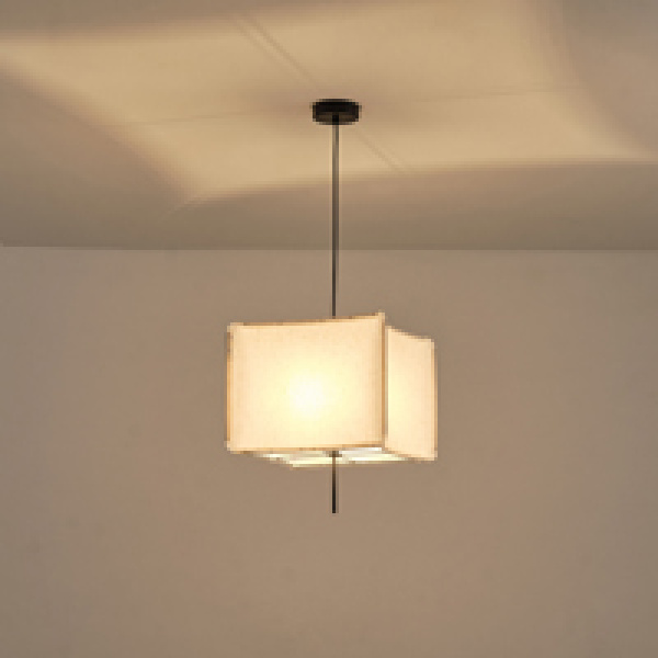 ΦΩΤΙΣΤΙΚΟ ΚΡΕΜΑΣΤΟ ΥΦΑΣΜΑ 1XΕ27 Max15w 480ΧH900mm ΜΠΕΖ ARTE ILLUMINA TOSCANY - Image 3