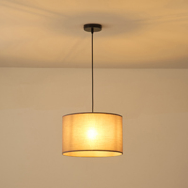 ΦΩΤΙΣΤΙΚΟ ΚΡΕΜΑΣΤΟ ΥΦΑΣΜΑ 1XΕ27 Max15w Φ380Χ240mm ΓΚΡΙ ARTE ILLUMINA SOHO - Image 3