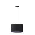 ΦΩΤΙΣΤΙΚΟ ΚΡΕΜΑΣΤΟ ΥΦΑΣΜΑ 1XΕ27 Max15w Φ380ΧH240mm ΜΑΥΡΟ ARTE ILLUMINA SOHO - Image 2