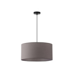 ΦΩΤΙΣΤΙΚΟ ΚΡΕΜΑΣΤΟ ΥΦΑΣΜΑ 1XΕ27 Max15w Φ530X260mm ΓΚΡΙ ARTE ILLUMINA SOHO - Image 2