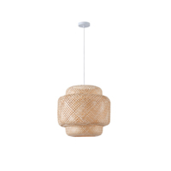 ΦΩΤΙΣΤΙΚΟ ΚΡΕΜΑΣΤΟ BAMBOO 1XE27 Max15w 420X420X1510mm ARTE ILLUMINA AVRA - Image 2