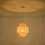ΦΩΤΙΣΤΙΚΟ ΚΡΕΜΑΣΤΟ BAMBOO 1XE27 Max15w 310X310X1480mm ARTE ILLUMINA AVRA - Image 3