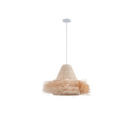 ΦΩΤΙΣΤΙΚΟ ΚΡΕΜΑΣΤΟ BAMBOO 1XE27 Max15w Φ560mm ARTE ILLUMINA SISAL - Image 2
