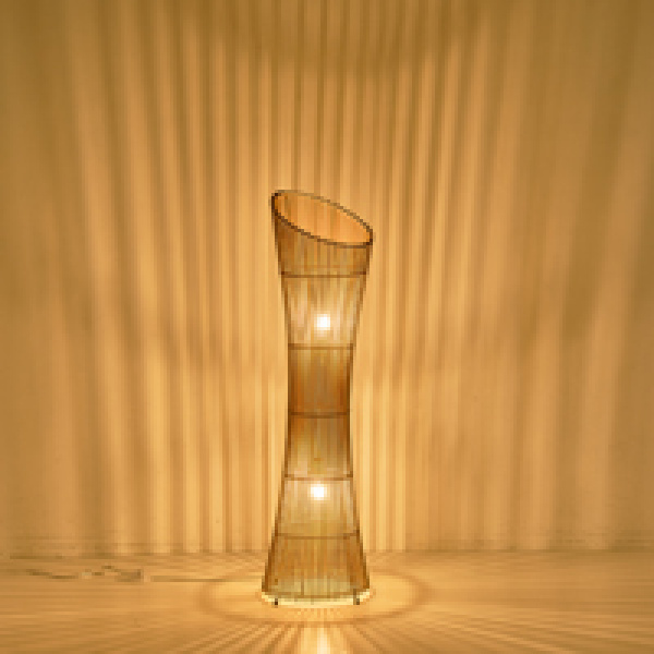 ΦΩΤΙΣΤΙΚΟ ΕΠΙΔΑΠΕΔΙΟ BAMBOO 1XE27 Max15w 295X295X1180mm ARTE ILLUMINA CALYPSO - Image 3