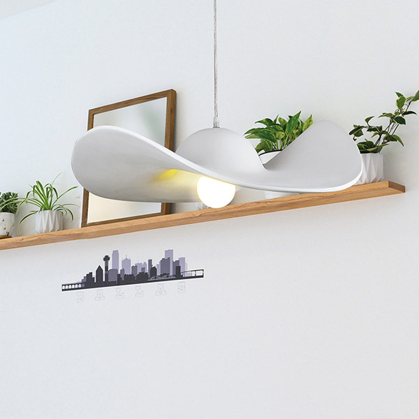 ΦΩΤΙΣΤΙΚΟ ΚΡΕΜΑΣΤΟ ΚΑΠΕΛΟ Ε27 60X160 ΓΚΡΙ ARTE ILLUMINA - Image 2