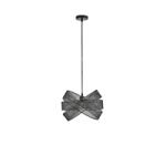 ΦΩΤΙΣΤΙΚΟ ΚΡΕΜΑΣΤΟ ΜΕΤΑΛΛΟ 1xΕ27 Max15w 350X350X1270mm ΜΑΥΡΟ ARTE ILLUMINA OGGI - Image 2