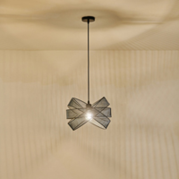 ΦΩΤΙΣΤΙΚΟ ΚΡΕΜΑΣΤΟ ΜΕΤΑΛΛΟ 1xΕ27 Max15w 350X350X1270mm ΜΑΥΡΟ ARTE ILLUMINA OGGI - Image 3