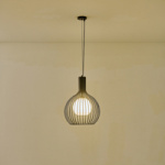 ΦΩΤΙΣΤΙΚΟ ΚΡΕΜΑΣΤΟ ΜΕΤΑΛΛΟ 1XE27 Max15w 340x340x1520mm MAΥΡΟ-ΛΕΥΚΟ ARTE ILLUMINA AIRY - Image 3