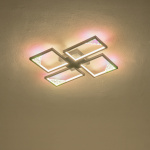 ΦΩΤΙΣΤΙΚΟ ΟΡΟΦΗΣ AΛΟΥΜΙΝΙΟ LED 36W 1200Lm 3000K 450X580X55mm AΣΗΜΙ ARTE ILLUMINA SQUARE - Image 3