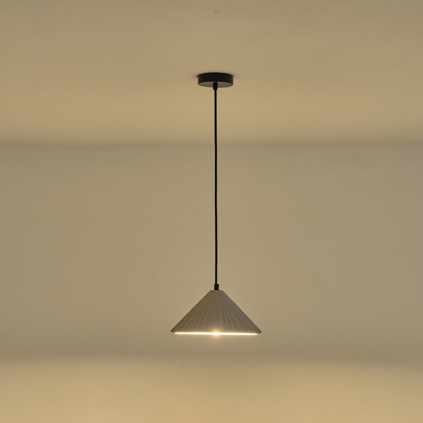 ΦΩΤΙΣΤΙΚΟ ΚΡΕΜΑΣΤΟ ΤΣΙΜΕΝΤΟ 1xΕ27 Max15w 250X250X1240mm ΓΚΡΙ ARTE ILLUMINA PLATRE - Image 3