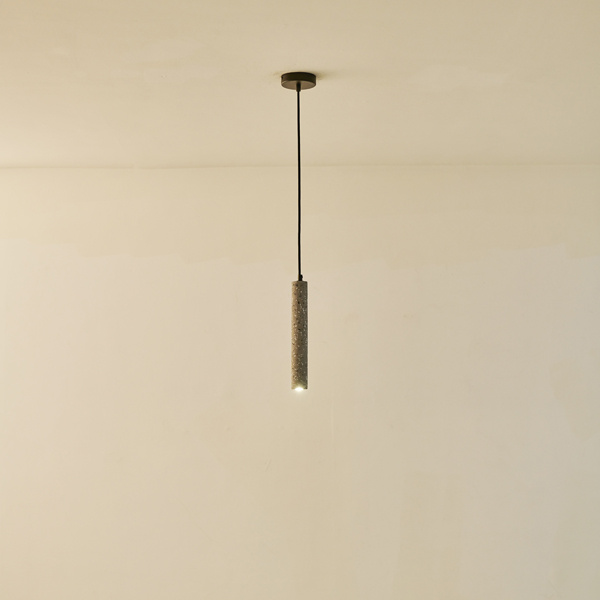 ΦΩΤΙΣΤΙΚΟ ΚΡΕΜΑΣΤΟ ΤΣΙΜΕΝΤΟ LED 3W 280Lm 3000K 45X45X300mm ΓΚΡΙ ARTE ILLUMINA SALPICO - Image 3