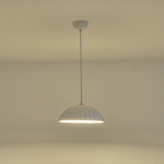 ΦΩΤΙΣΤΙΚΟ ΚΡΕΜΑΣΤΟ ΓΥΨΙΝΟ 1XE27 Max15w 350X350X130mm ΛΕΥΚΟ ARTE ILLUMINA CALCO - Image 3