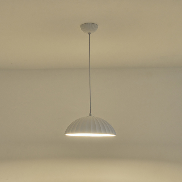 ΦΩΤΙΣΤΙΚΟ ΚΡΕΜΑΣΤΟ ΓΥΨΙΝΟ 1XE27 Max15w 350X350X130mm ΛΕΥΚΟ ARTE ILLUMINA CALCO - Image 3