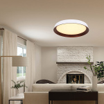 ΠΛΑΦΟΝΙΕΡΑ LED 60W Φ700X90 3000Κ ΛΕΥΚH-ΜΠΡΟΝΖΕ ARTE ILLUMINA MOONLIGHT - Image 2