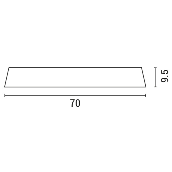 ΠΛΑΦΟΝΙΕΡΑ LED 60W Φ700X90 3000Κ ΛΕΥΚH-ΜΠΡΟΝΖΕ ARTE ILLUMINA MOONLIGHT - Image 3