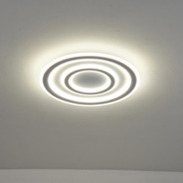ΠΛΑΦΟΝΙΕΡΑ LED 60W 3840Lm 3000K Φ50 3CCT 3000-4000-6500K 510x60mm ΛΕΥΚΟ ARTE ILLUMINA MOTIVO - Image 3