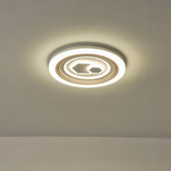 ΠΛΑΦΟΝΙΕΡΑ LED 60W 5100Lm Φ50 3CCT 3000-4000-6500K ΛΕΥΚΟ ARTE ILLUMINA MOTIVO - Image 3