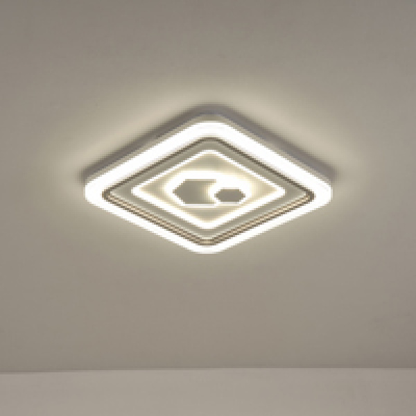 ΠΛΑΦΟΝΙΕΡΑ LED 60W 5220Lm 3CCT 3000-4000-6500K 490x50mm ΛΕΥΚΟ ARTE ILLUMINA MOTIVO - Image 3