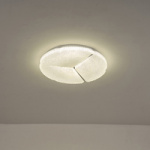 ΠΛΑΦΟΝΙΕΡΑ ΠΛΑΣΤΙΚΗ LED 60W 5700Lm 3CCT 3000-4000-6500K 480x75mm ΛΕΥΚΟ ARTE ILLUMINA TRIANO - Image 3