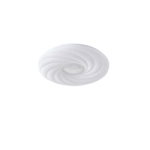 ΠΛΑΦΟΝΙΕΡΑ ΠΛΑΣΤΙΚΗ LED 60W 5580Lm 3000K 3CCT 3000-4000-6500K Φ480x75mm ΛΕΥΚΟ ARTE ILLUMINA TRIANO - Image 2