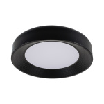 ΠΛΑΦΟΝΙΕΡΑ ΜΕΤΑΛΛΙΚΗ 40W 2262Lm 3000K 500x500x100mm ΜΑΥΡΟ ARTE ILLUMINA UPON - Image 2