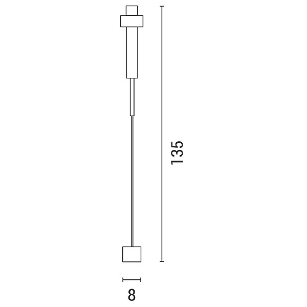 ΑΠΛΙΚΑ ΤΟΙΧΟΥ ΡΑΒΔΟΣ LED 9W 8X135 ΧΡΥΣΟ ARTE ILLUMINA CLIO - Image 3