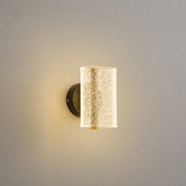 ΑΠΛΙΚΑ ΑΚΡΥΛΙΚΗ 8W 720Lm 3000K 175X380mm ΜΑΥΡO ΧΙΟΝΙ ARTE ILLUMINA SPARKY - Image 3